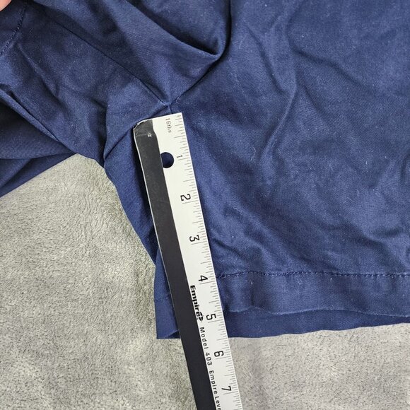 Womens Navy Blue Crown & Ivy Caroline Shorts Flat Front Stretch Size 4 - Picture 5 of 8